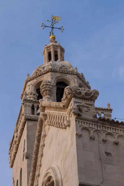 Markuskatedralen i Korcula, Kroatia – stockfoto