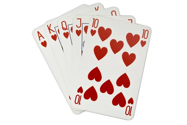 Jugar a las cartas — Foto de Stock