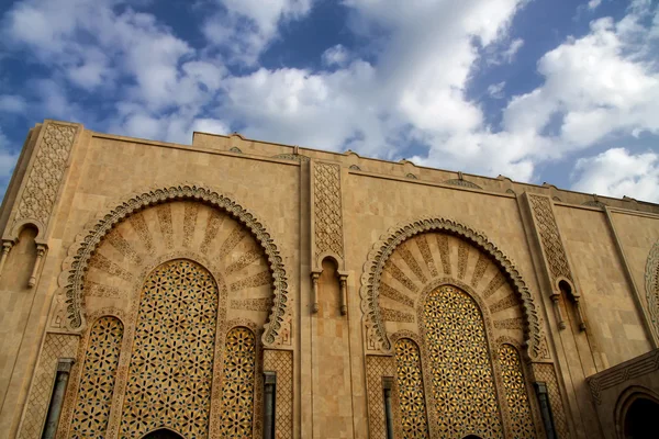 Mezquita Hassan II en Casablanca, Marruecos —  Fotos de Stock