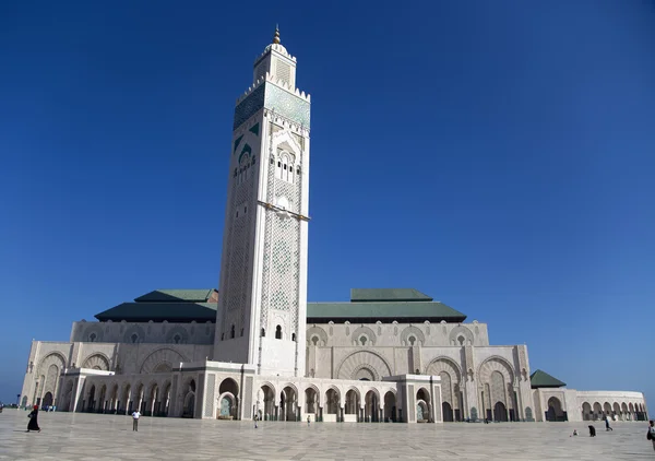 Мечеть Хассана II в Касабланке, Марокко — стоковое фото