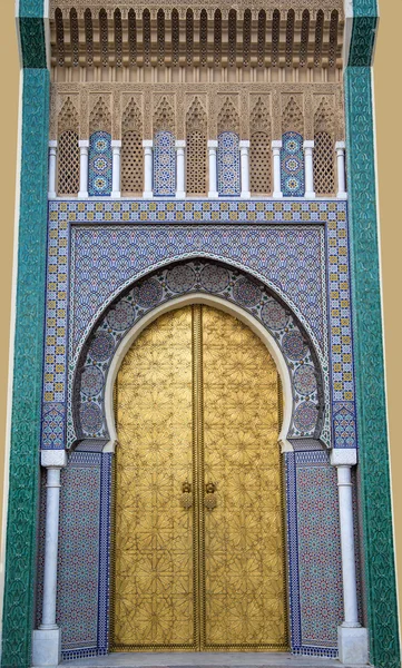 Královský palác v fez, Maroko — Stock fotografie