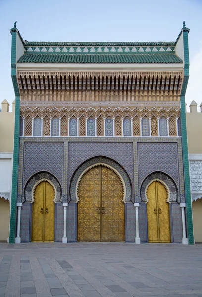 Königspalast in Fes, Marokko — Stockfoto