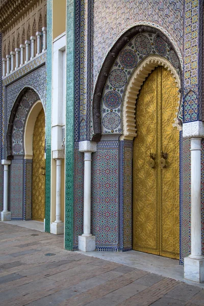 Königspalast in Fez, Marokko — Stockfoto