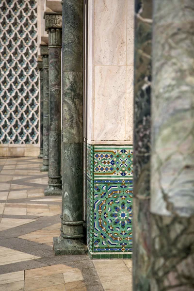 Moschee Hassan II in Casablanca, Marokko — Stockfoto