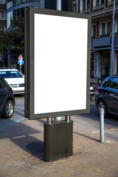 Empty billboard