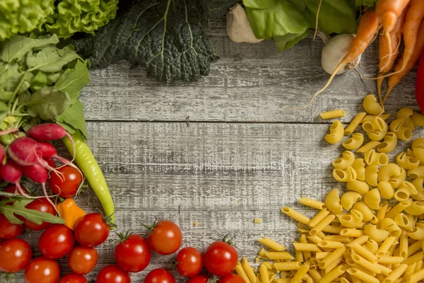 Fresh food on the table — Stock Photo, Image