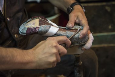 Ayakkabı yapımı