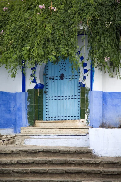 Miasteczku Chefchaouen w Maroko — Zdjęcie stockowe