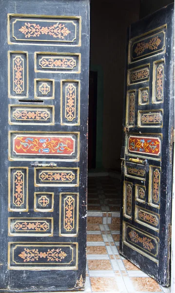 Παλιά μαροκινής πόρτας — Φωτογραφία Αρχείου