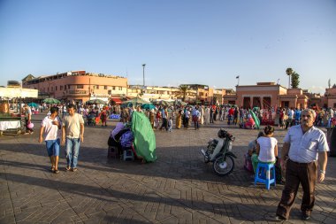 Sokak Marrakesh, Morocco