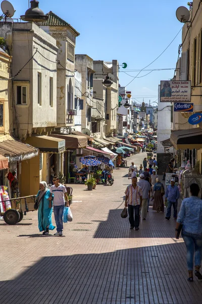 Ulica rabat, Maroko — Zdjęcie stockowe