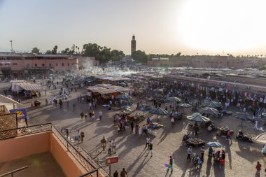 Sokak Marrakesh, Morocco