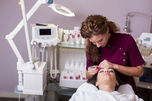 Cosmetische behandeling — Stockfoto