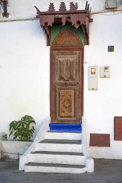 Stare drzwi marokański — Zdjęcie stockowe