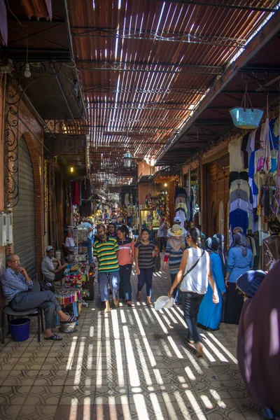 Marrakesh souk, Morocco — 스톡 사진