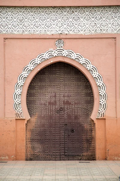 Porta marroquina — Fotografia de Stock