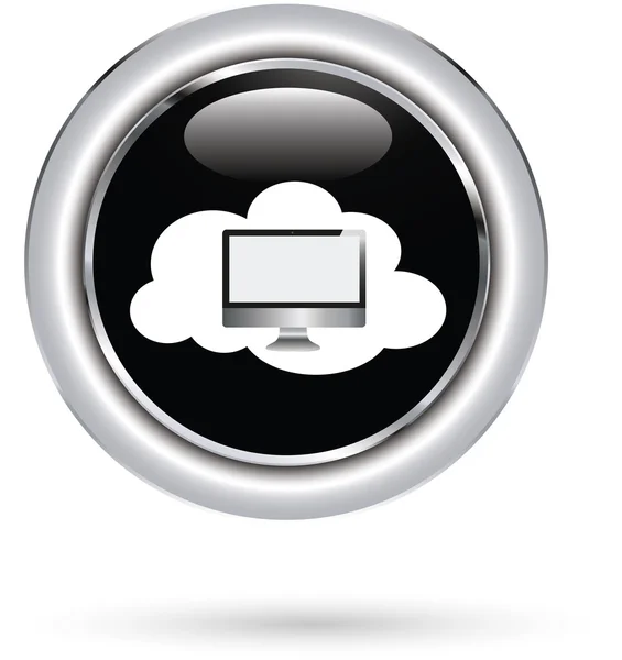 Informatique en nuage — Image vectorielle