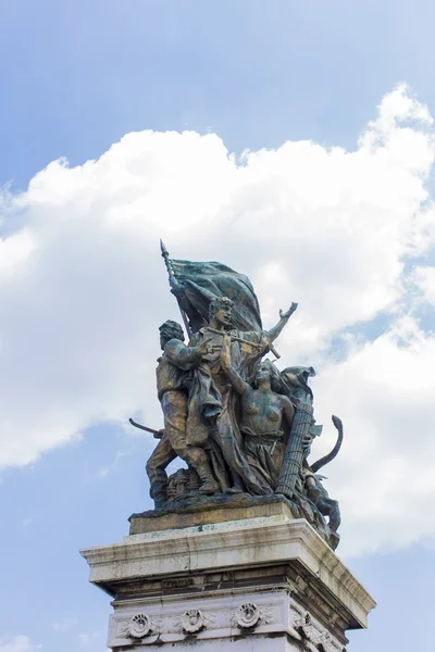 Monument at Vittoriano in Rome — Stock Photo, Image