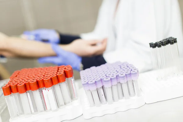 Blood sampling — Stock Photo, Image