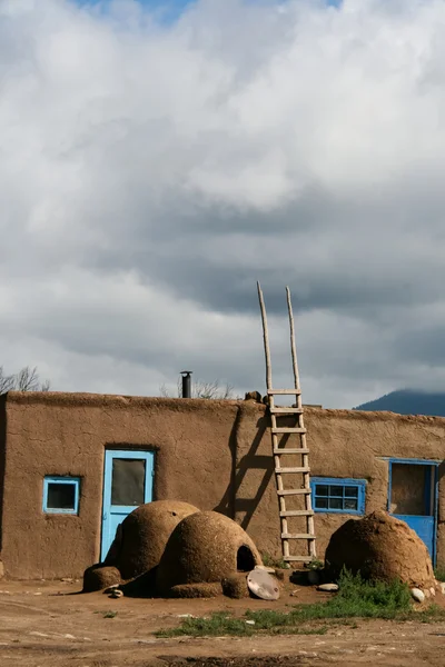 Taos pueblo στο Νέο Μεξικό, ΗΠΑ — Φωτογραφία Αρχείου
