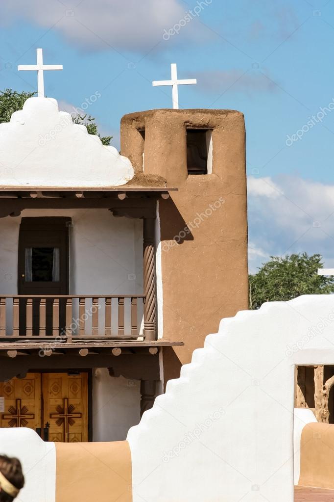 San Geronimo Chapel in Taos Pueblo, USA