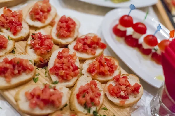 Antipasto sul tavolo — Foto Stock