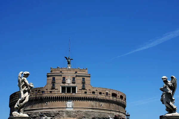 Castel Sant 'Angelo Rómában — Stock Fotó