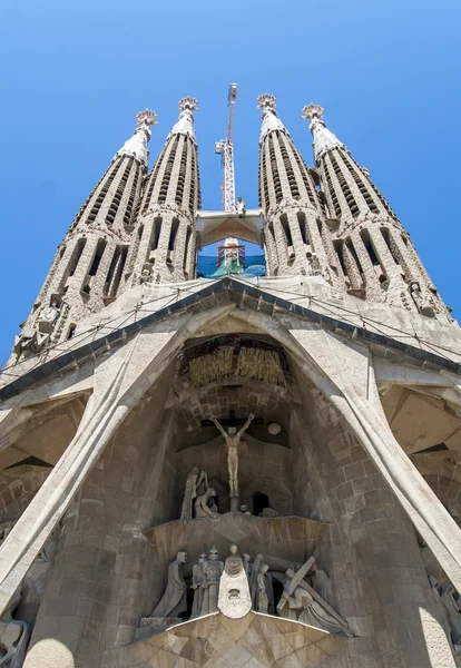 Εκκλησία Sagrada Familia στη Βαρκελώνη — Φωτογραφία Αρχείου