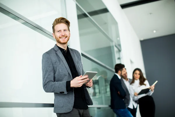 Young people in the office — Stock Photo, Image