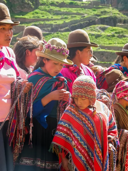 Menino peruano — Fotografia de Stock