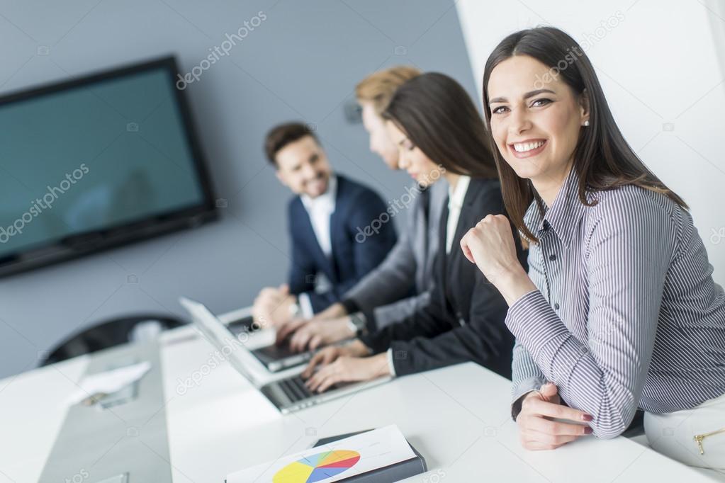 Young people in the office