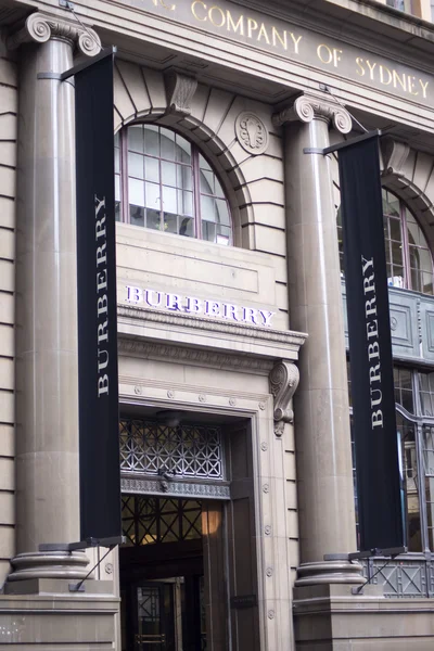 Burberry store in Sydney — Stock Photo, Image