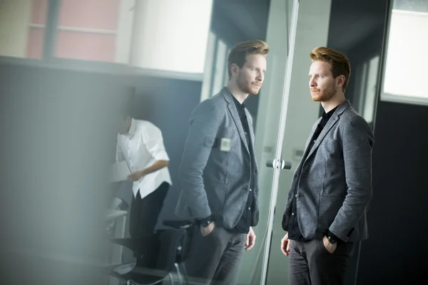 Young man in the office — Stock Photo, Image