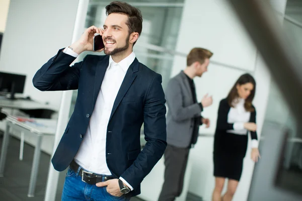 Young people in the office — Stock Photo, Image