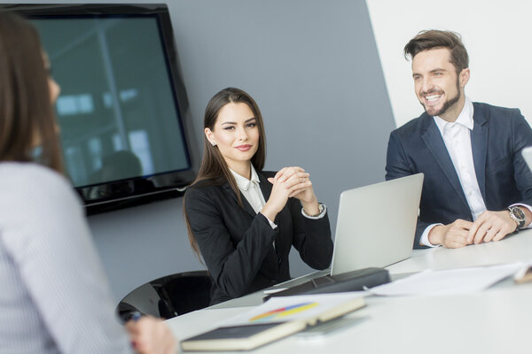 Young people in the office