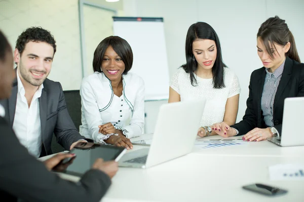 Young people in the office — Stock Photo, Image