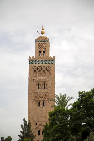 Koutubia moskee in marrakesh, Marokko — Stockfoto