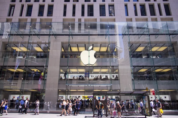 Apple shop a Sidney — Foto Stock