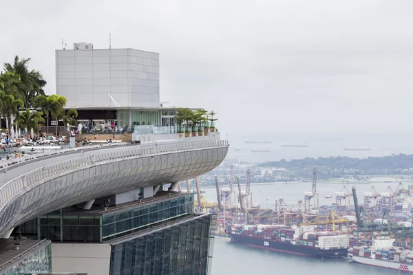 Marina Bay Sands w Singapurze — Zdjęcie stockowe