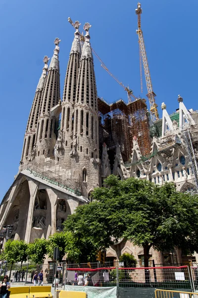 Barselona 'daki Sagrada Familia Kilisesi — Stok fotoğraf