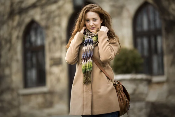 Young red hair woman — Stock Photo, Image