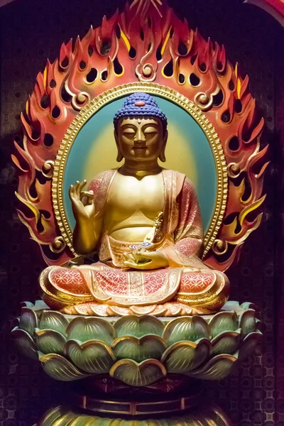 Buddha tandreliktempel — Stockfoto