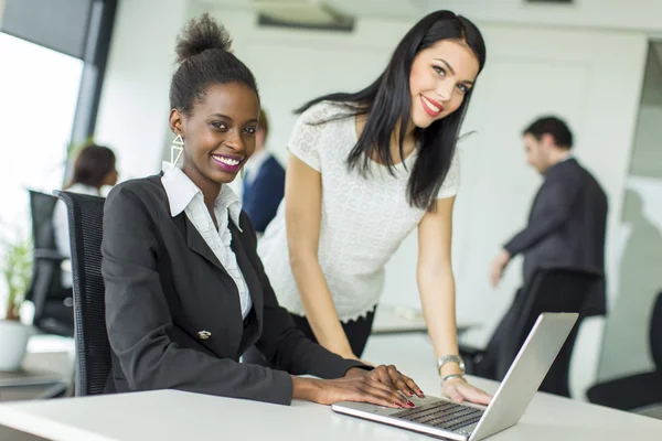 Young women in the office — Stock Photo, Image