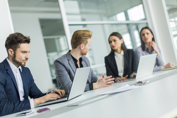 Young people in the office