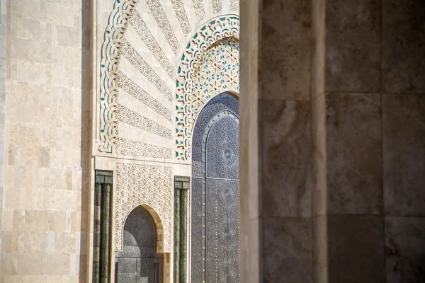 Mesquita Hassan II em Casablanca, Marrocos — Fotografia de Stock