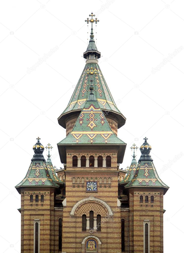 Timisoara orthodox cathedral in Romania