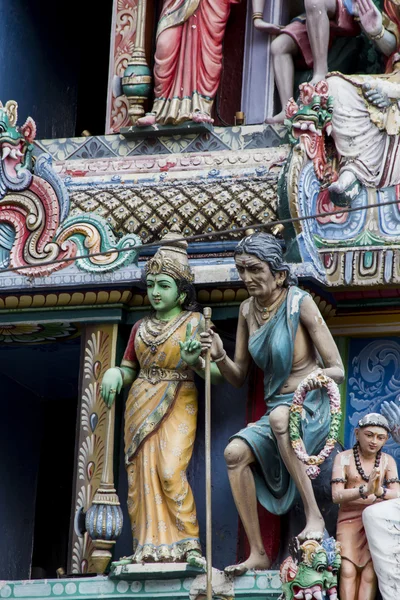 Templo de Sri Mariamman, Singapura — Fotografia de Stock