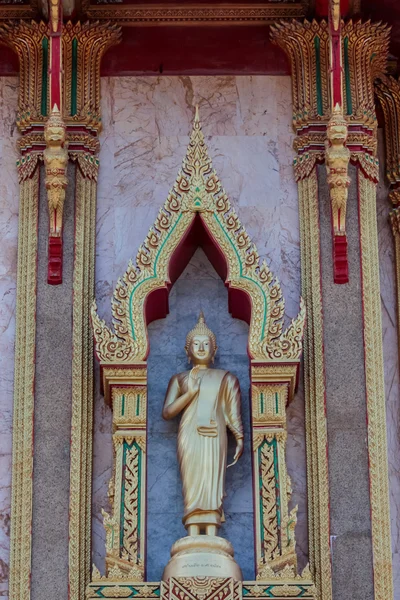 Templo de Wat Chalong en Tailandia — Foto de Stock