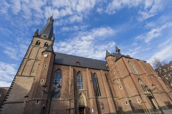 Igreja de St. Lambertus em Dusseldorf — Fotografia de Stock