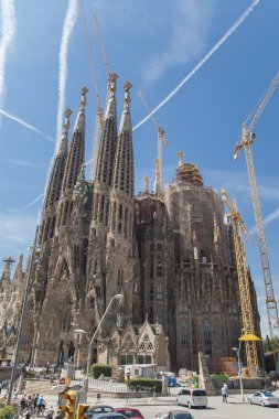 Barselona 'daki Sagrada Familia Kilisesi